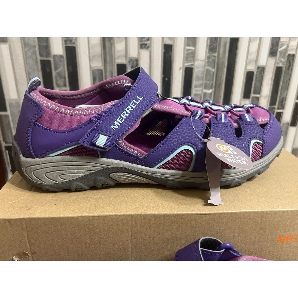 Merrell Hydro H2O Hiker Sandal Kids Shoes Purple Size 6